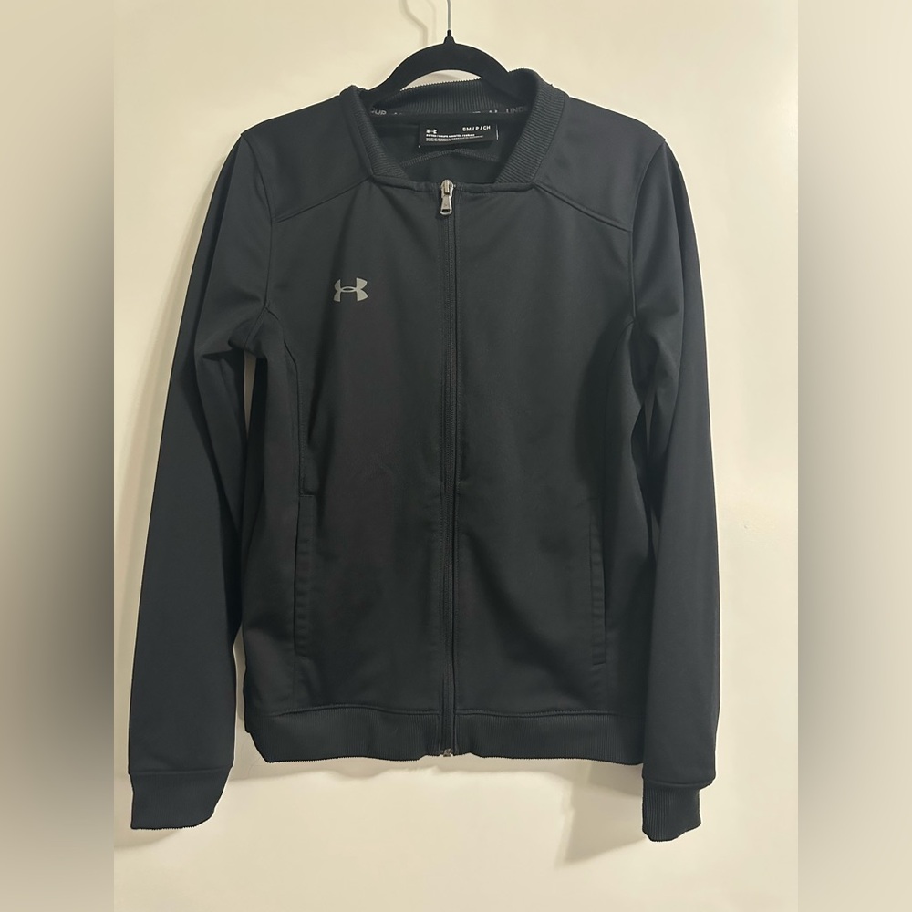Under Armour Charcoal Zip-Up Jacket